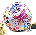 Sharlity Happy Birthday Foil Mylar Helium Balloon, 18