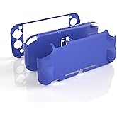 Switch Lite Hard Protective Case Shell - Durable Slim Cover with Grip & Anti-Scratch Texture, Shockproof Non-Slip Plastic Shell - Full Body Protection for Nintendo Switch Lite Blue, Great for Kids