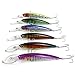 Aorace 6pcs/lot Pesca Deep Sea Fishing Lure Kit Fishing Bait Hook 2/0# Minnow Fishing Tackle 16.5cm/33.4G 1pc
