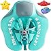 Fold-able Easy Carry with Tail Canopy Crotch Non-Inflatable Baby Float Mambobaby Float Smart Swim Trainer Soft Solid Waist Swim Ring Water Toy Infant Pool Float New