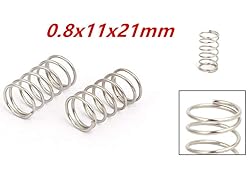 XJS Metal Compression Spring Silver Tone