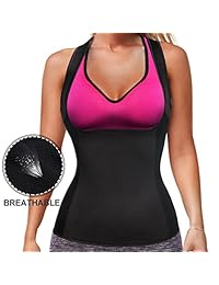 TrainingGirl chaleco de neopreno para adelgazar y adelgazar el cuerpo, para pérdida de peso, quemador de grasa abdominal