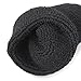 Mallofusa 10 Pack Colorful Sports Basketball Football Absorbent Wristband Party Outdoor Activity (Black) Standard