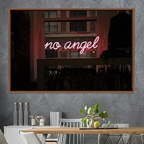 signwin Framed Canvas Wall Art Illuminated Words 3D...