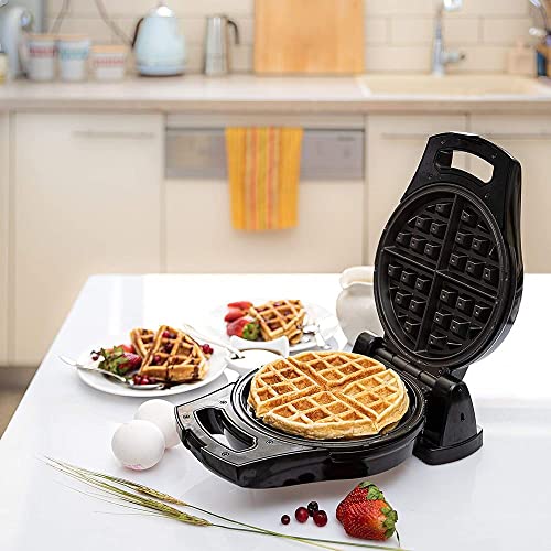 Moss & Stone Belgian Waffle Maker, Electric Waffle Machine, Flipside