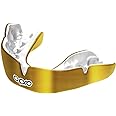 OPRO Instant Custom-Fit Mouth Guard, Dentist-Level Comfort, Protection & Fit - Moldable Mouthguard for Football, Boxing, Rugby, MMA, BJJ, UFC Mouth Piece- Includes Mouth Guard Case (White/Mint, Adult)