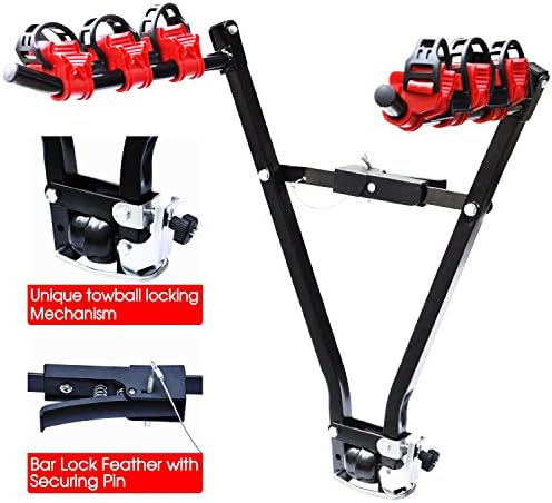 auto xs universal 3 bicycle carrier
