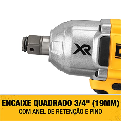 DEWALT 20V MAX* XR Cordless Impact Wrench with Hog Ring Pin Anvil, 3/4
