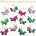 Unicorn Party Favors - Magic Reversible Mermaid Sequin Unicorn Keychains Birthday Party Supplies Christmas Decoration for Kids Girls (Unicorn Sequins Keychain-12 Packs)