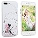 iPhone 7 Plus Case (5.5 inch) - 6 Pcs Full Edge Anti-scratch Shockproof Hard PC Bumper Protective Case Ultra-thin Slim Slender Cute Colorful Print Lightweight Clear Hard PC Cover by Badalink - Group 5