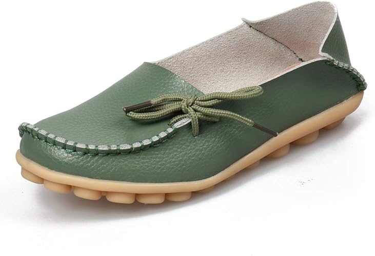 Amazon Com Women S Loafers Leather Flat Shoes Oxfords Coach