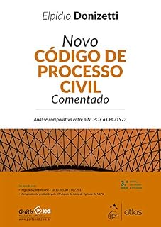 Livro Novo Código de Processo Civil Comentado - 3ª Edição 2018