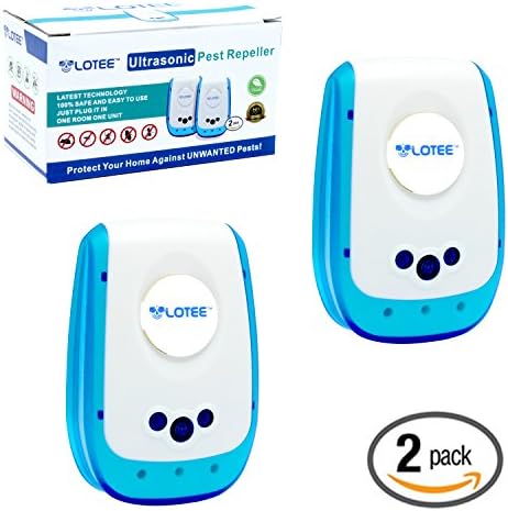 Ultrasonic Pest Repeller for Repels Rodent and Insect - Pack of 2 Pest Repellent - Best Pest Control Products for Home Indoor Use! [Enhanced Vesion]