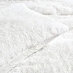 Lush Decor Emma Soft Fluffy Faux Fur Kids College
