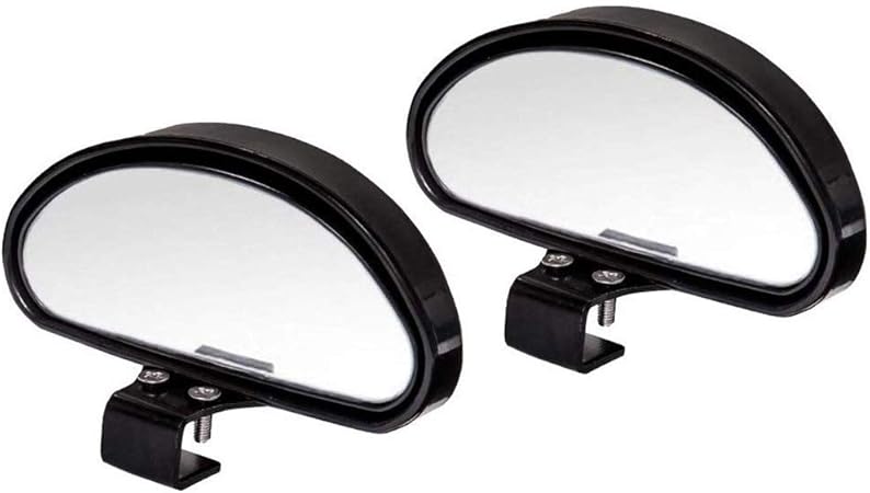 Wildauto Toter Winkel Spiegel Verstellbar Auto Zusatzspiegel Universal Weitwinkelspiegel Fur Universal Autos Schwarz Us Blindmirror Black 2pcs Amazon De Auto