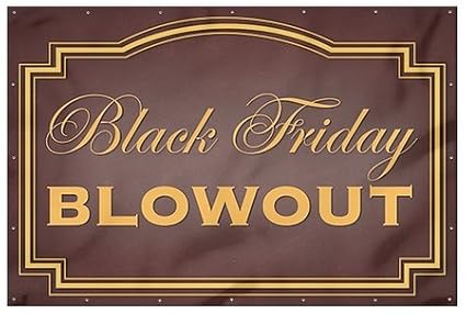 Amazon Com Cgsignlab Black Friday Blowout Classic Brown