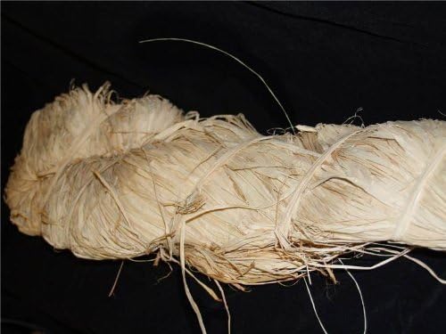 Natural Raffia - 1Kg Bundle/Hank (2365), Off-white