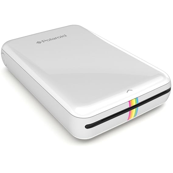 Polaroid Zip Handydrucker mit Zink Zero tintenfreier Drucktechnologie Weiß
