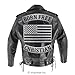 VEGASBEE CHRISTIAN REFLECTIVE EMBROIDERED IRON-ON PATCH LOW ROCKER FOR BIKER JACKET RIDER VEST SIZE XL 12