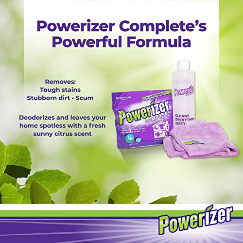Powerizer Complete Starter Kit PlantBased Cleaning Concentrate