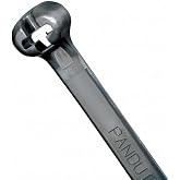 Panduit Cable Tie, 8 in L, 2 in Max Bundle Dia., Black, Nylon 6/6, 50 lb Strength, 100 PK BT2S-C0-1 Each