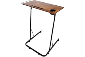 Derkerry Bike Trainer Fitness Standing Desk - Portable Treadmill Bike Desk Workstation, Adjustable Height for Laptop Standing Table for Walking Pad Treadmill for Indoor Cycling