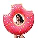 FairyStar Giant Inflatable Two-Bite Donut Pool Float ,Outdoor Swimming Pool Loung Tube Floatie Toys For Adults & Kids