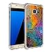 Neivi Case Compatible with Galaxy S7 S7 Edge Ultra Slim Protective Clear Soft TPU Reinforced Corners (Samsung Galaxy S7 Edge, Colorful)