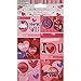 36 Count Valentine Cards for Kids with Matching Pins in 12 Assorted Cute Designs Including Cat, Lion, Frog, Fox, Owl, Bear, Cupcake, Balloons, I Love You and More.