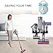 KEEPOW 2 Pack Docks Station Accessory Organizer Holders Wall Mount Accessories Compatible with Dyson V10, V8, V7