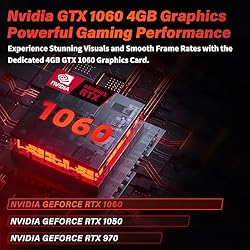 Rumtuk Ultra-Slim 15.6'' FHD Gaming Laptop, in tel