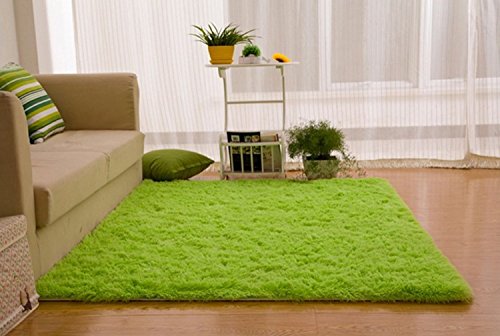 Super Soft Modern Shag Area Rugs Living Room Carpet Bedroom Rug for Children Play Solid Home Decorator Floor Rug and Carpets