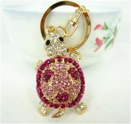 Xmasmile Crystal Key Chain Hook Women Bag Charm Ornament Decorations Gift (#10)