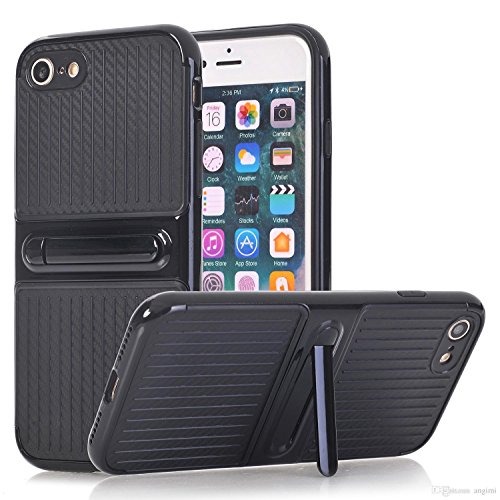 Samsung S8 Phone Case Armor Hybrid Case 2 in 1 Phone Back Cover. (Black)