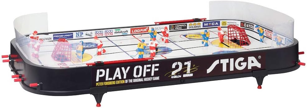 Stiga Tabletop Ice Hockey Game Play Off 21 Sweden-Canada, Storage Bag included, Sweden vs Canada with Storage Bag, 96 x 50 cm - Image 3
