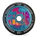 Lucky TFox Signature Hollow Core Scooter Wheel by Tanner Fox (1-Count), Blue, 110MM - Single Wheel