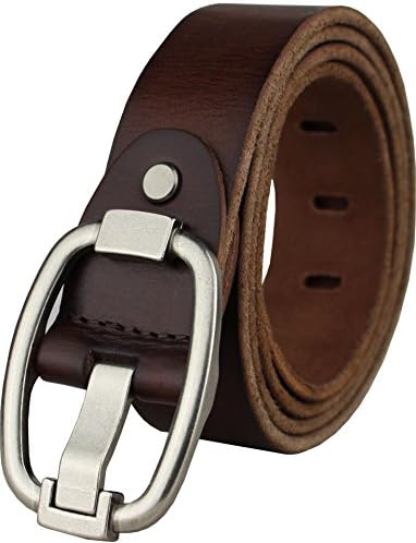 Heepliday Men's Super Soft Vintage Leather 15014 Belt XXX-Large(40-42) Coffee