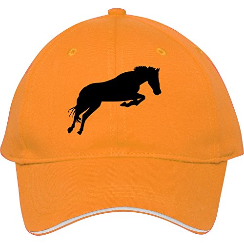 2015 Cool Fashion Trendjumping Horse Yellow Male/female Snapback Baseball Cap Hat