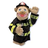 Kitchen MELISSA & DOUG FIREFIGHTER PUPPET (Set of 6) Book