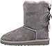 UGG Australia Girl's Bailey Bow Grey 4 M US