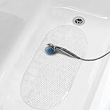 Freelance PVC Shower Mat, Bathroom Bath Tub Non Slip Grip Bathmat, Transparent without Tub Hole (69 x 39 cm)