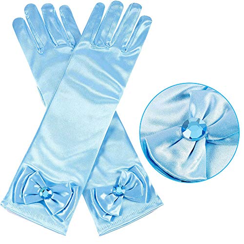 dmazing Elsa Toys for 3-8 Year Old Girls, Frozen Dress Up for girls 4-6 Elsa Frozen Party Supplies Birthday Gifts for 3-8 Year Old Girls Christmas Xmas Stocking Stuffers Stocking Fillers Blue