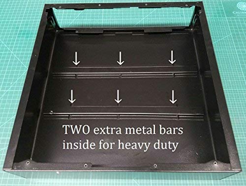 HK SYSTEMS 16" POS Cash Drawer Stainless Steel Front, Ball bearing slide, Heavy Duty POS with Removable Tray 5Bill/5Coin - Thumbnail 6