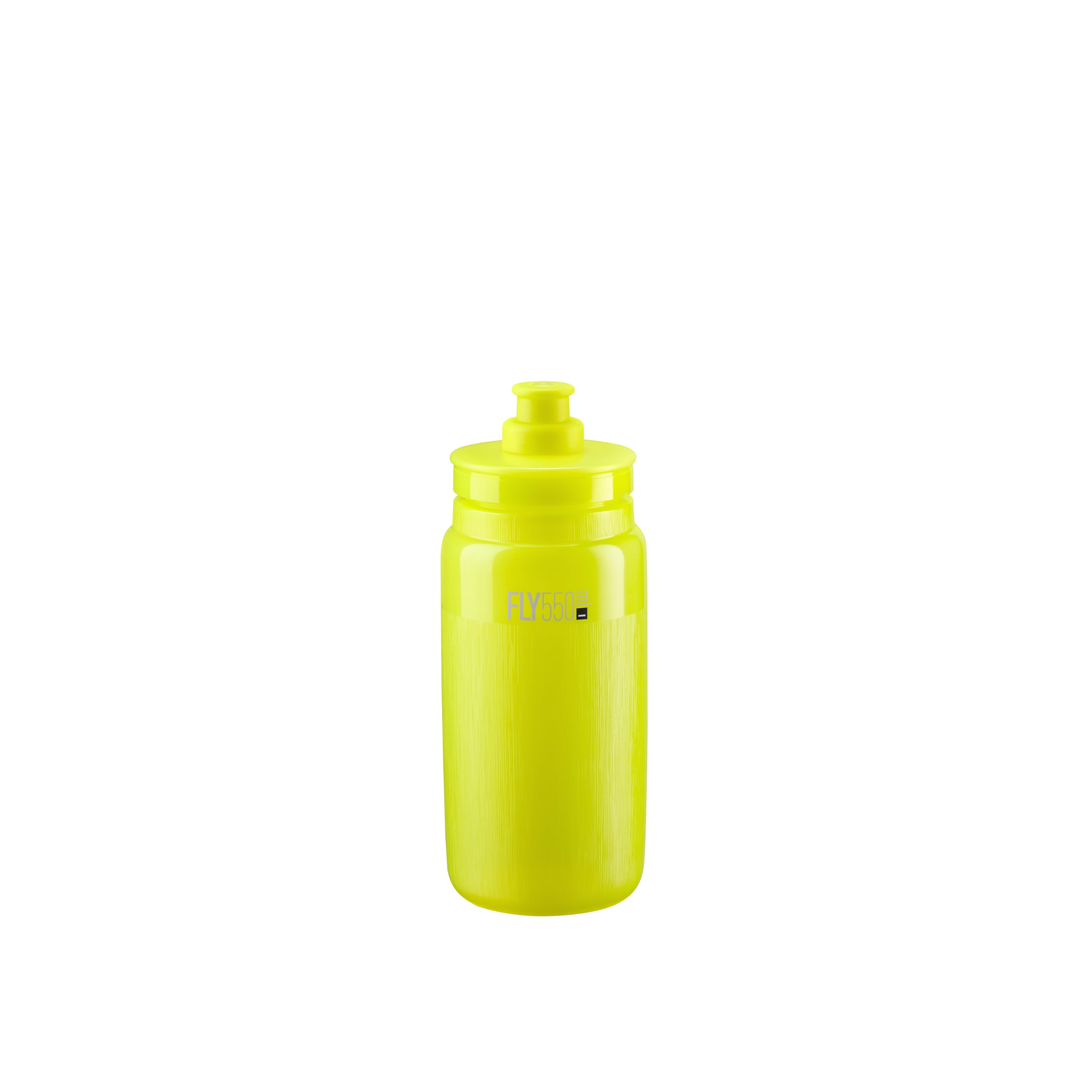ELITE Fly Tex Water Bottle Yellow Fluo – Insulated Cycling Bottle with Thermal Protection – Lightweight & BPA-Free – 550ml – For Road Bike, MTB & Gravel Cycling — image 1