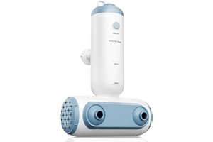 HOAWYEAH Bath Jets for Tub, Two Modes - Bath Jet or Bubble Maker, Portable Bath Spa with Dual Jets, Bathtub Jets Creates Soothing Bubbles and Massage, Bathtub Accessories for Relaxing Daily Use