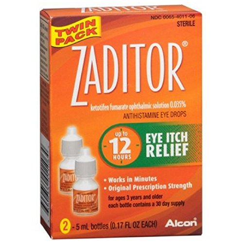 Zaditor Antihistamine Eye Drops Twin Pack 0.34 oz 11street Malaysia