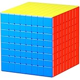 HELLOCUBE 8x8 Speed Cube Stickerless Cube | Cool Puzzle Toys, Great Birthday, Boys and Girls