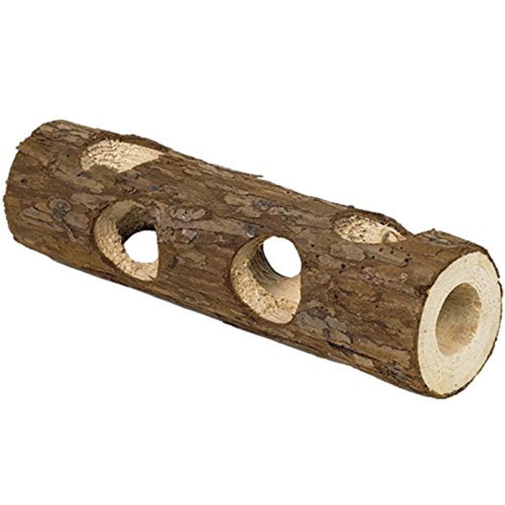 Nobby Woodland Pipe for Hamsters and Mice, 9 x 9 x 30 cm