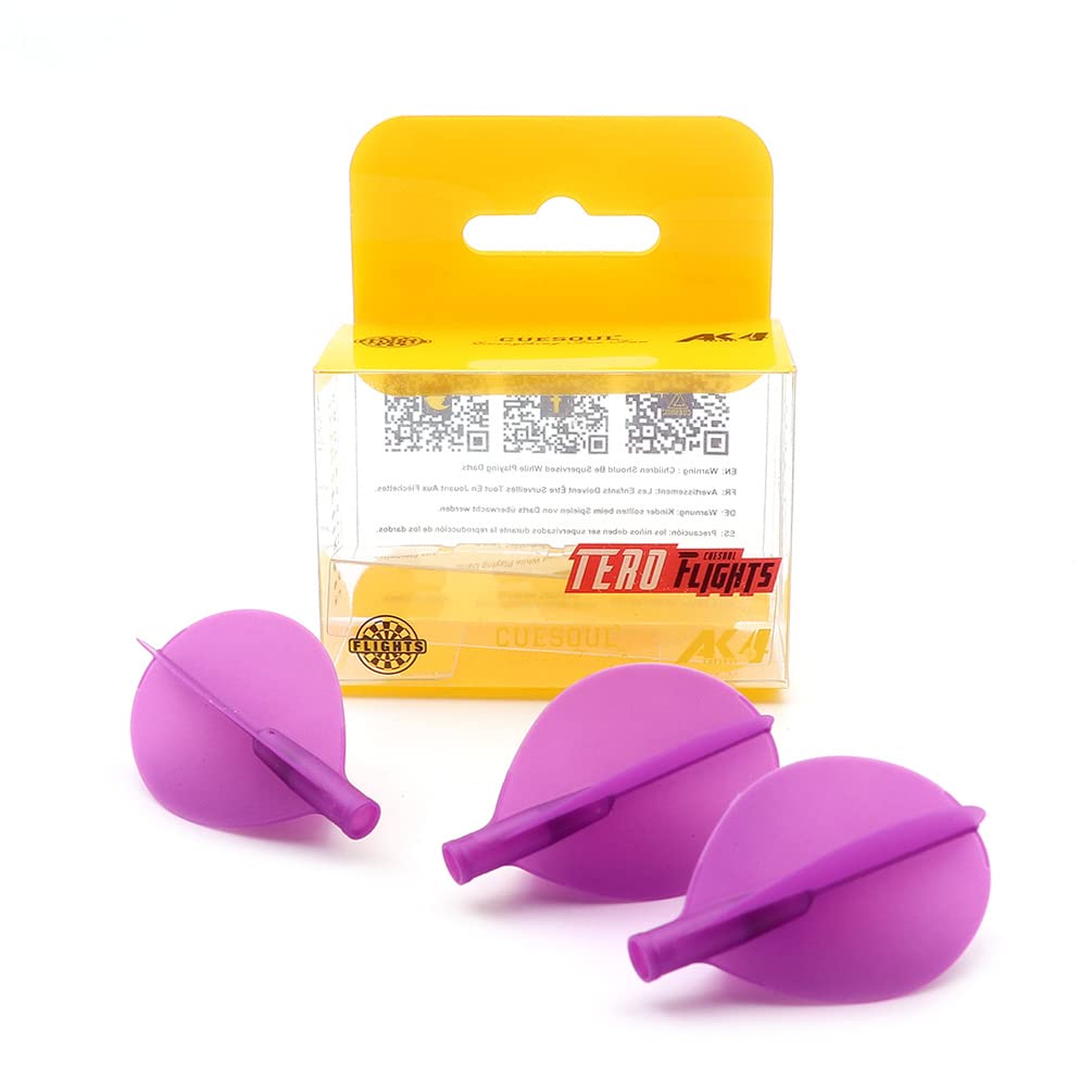 CUESOUL TERO AK4 Dart Flights pear shape,Set of 3 pcs(CS-AK4+9SDYS)
