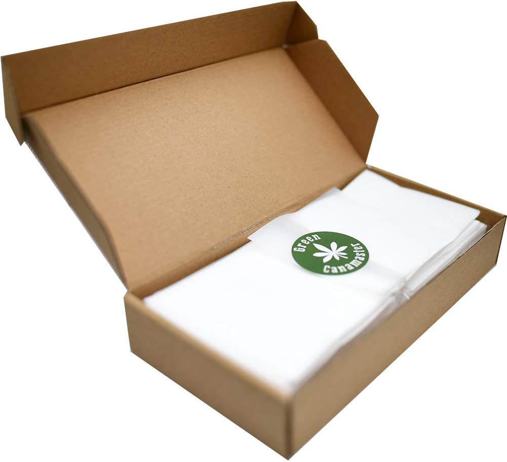 Virgin White Terpene Proof 4''x4'' Non-Stick PTFE Sheet For Packing Concentrate Shatter (Silicone Free) 1000 Packs
